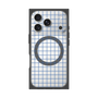 プレミアムスクエアケース with MagSafe［ オリジナル - 推し色チェック - ブルー ］