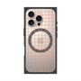 プレミアムスクエアケース with MagSafe［ オリジナル - 推し色チェック - オレンジ ］