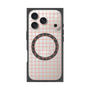 プレミアムスクエアケース with MagSafe［ オリジナル - 推し色チェック - オレンジ ］