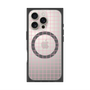プレミアムスクエアケース with MagSafe［ オリジナル - 推し色チェック - ピンク ］