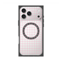 プレミアムスクエアケース with MagSafe［ オリジナル - 推し色チェック - ピンク ］