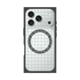 プレミアムスクエアケース with MagSafe［ オリジナル - 推し色チェック - グリーン ］