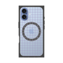プレミアムスクエアケース with MagSafe［ オリジナル - 推し色チェック - パープル ］