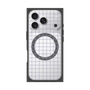 プレミアムスクエアケース with MagSafe［ オリジナル - 推し色チェック - パープル ］