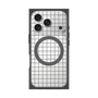プレミアムスクエアケース with MagSafe［ オリジナル - 推し色チェック - ブラック ］