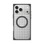 プレミアムスクエアケース with MagSafe［ オリジナル - 推し色チェック - ブラック ］