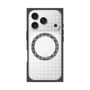 プレミアムスクエアケース with MagSafe［ オリジナル - 推し色チェック - ホワイト ］