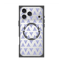 プレミアムスクエアケース with MagSafe［ オリジナル - 推し色三角 - パープル ］