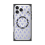 プレミアムスクエアケース with MagSafe［ オリジナル - 推し色三角 - パープル ］
