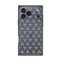 プレミアムスクエアケース with MagSafe［ オリジナル - 推し色三角 - ブラック ］