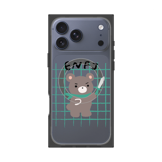 プレミアムスクエアケース with MagSafe［ オリジナル - ENFJ 主人公 - キャラクター ］