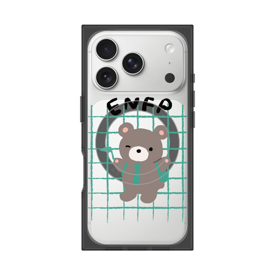 プレミアムスクエアケース with MagSafe［ オリジナル - ENFP 運動家 - キャラクター ］
