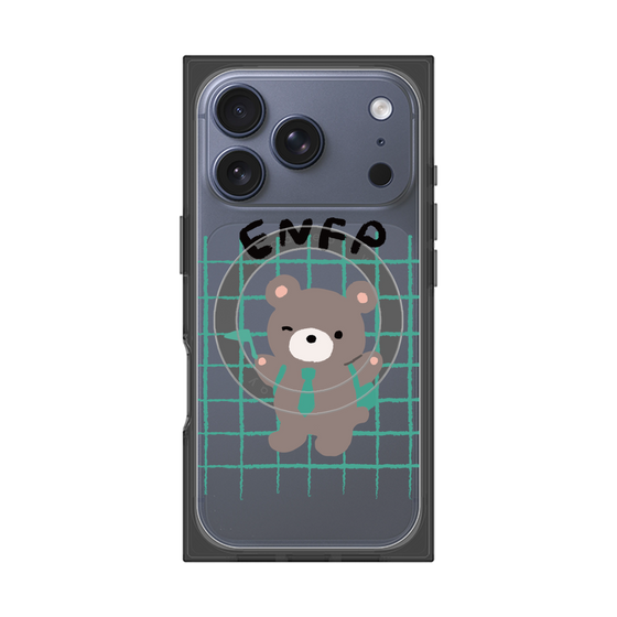 プレミアムスクエアケース with MagSafe［ オリジナル - ENFP 運動家 - キャラクター ］