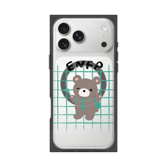 プレミアムスクエアケース with MagSafe［ オリジナル - ENFP 運動家 - キャラクター ］