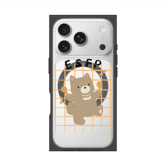 プレミアムスクエアケース with MagSafe［ オリジナル - ESFP エンターテイナー - キャラクター ］