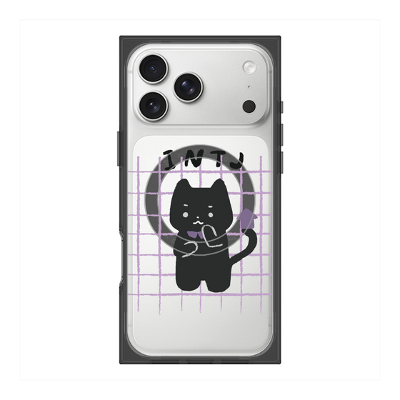 プレミアムスクエアケース with MagSafe［ オリジナル - INTJ 建築家 - キャラクター ］