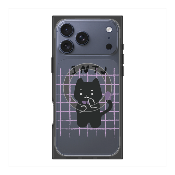 プレミアムスクエアケース with MagSafe［ オリジナル - INTJ 建築家 - キャラクター ］