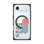 プレミアムスクエアケース with MagSafe［ オリジナル - ドットオーバーレイ - KEEP YOUR HEAD UP/A ］