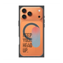 プレミアムスクエアケース with MagSafe［ オリジナル - ドットオーバーレイ - KEEP YOUR HEAD UP/A ］