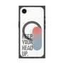 プレミアムスクエアケース with MagSafe［ オリジナル - ドットオーバーレイ - KEEP YOUR HEAD UP/A ］
