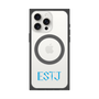 プレミアムスクエアケース with MagSafe［ オリジナル - ESTJ 幹部 - アルファベット ］