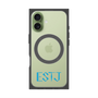 プレミアムスクエアケース with MagSafe［ オリジナル - ESTJ 幹部 - アルファベット ］