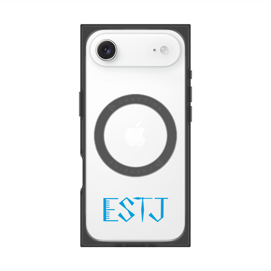 プレミアムスクエアケース with MagSafe［ オリジナル - ESTJ 幹部 - アルファベット ］