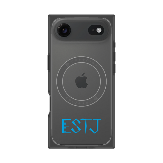 プレミアムスクエアケース with MagSafe［ オリジナル - ESTJ 幹部 - アルファベット ］