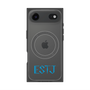 プレミアムスクエアケース with MagSafe［ オリジナル - ESTJ 幹部 - アルファベット ］