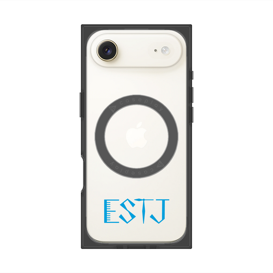 プレミアムスクエアケース with MagSafe［ オリジナル - ESTJ 幹部 - アルファベット ］