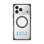 プレミアムスクエアケース with MagSafe［ オリジナル - ESTJ 幹部 - アルファベット ］