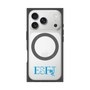 プレミアムスクエアケース with MagSafe［ オリジナル - ESFJ 領事 - アルファベット ］