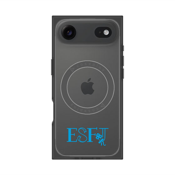 プレミアムスクエアケース with MagSafe［ オリジナル - ESFJ 領事 - アルファベット ］
