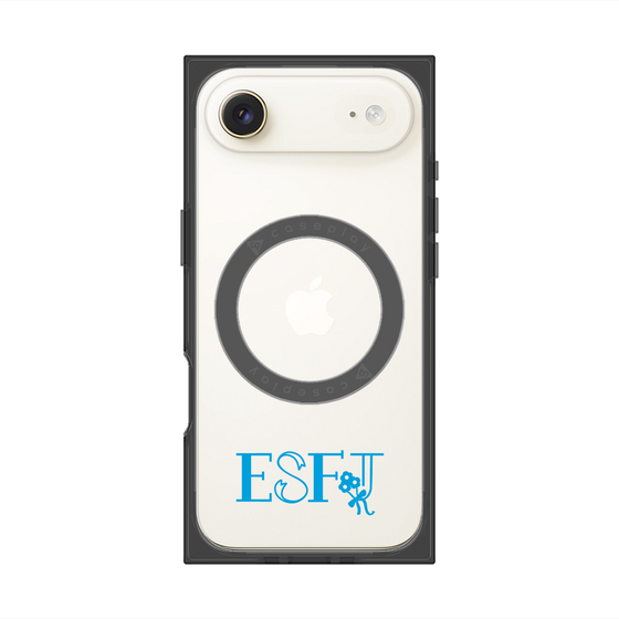 プレミアムスクエアケース with MagSafe［ オリジナル - ESFJ 領事 - アルファベット ］