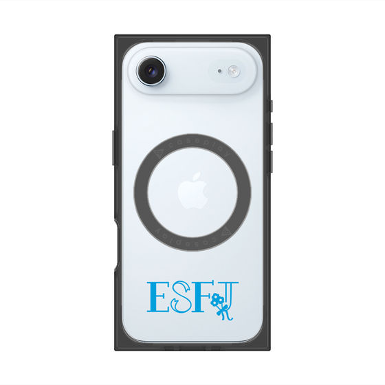プレミアムスクエアケース with MagSafe［ オリジナル - ESFJ 領事 - アルファベット ］