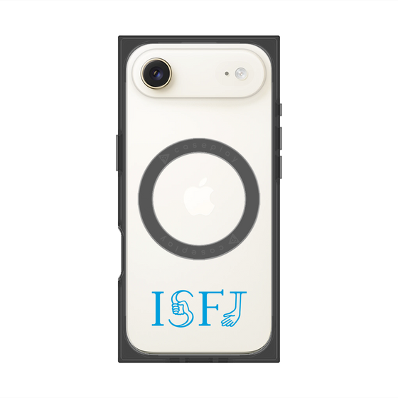 プレミアムスクエアケース with MagSafe［ オリジナル - ISFJ 擁護者 - アルファベット ］