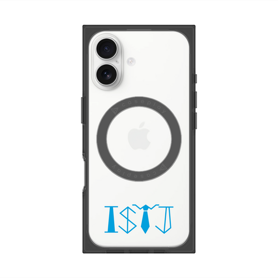 プレミアムスクエアケース with MagSafe［ オリジナル - ISTJ 管理者 - アルファベット ］