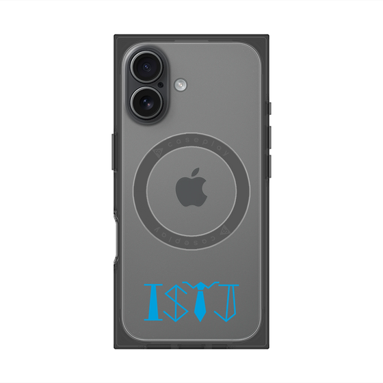 プレミアムスクエアケース with MagSafe［ オリジナル - ISTJ 管理者 - アルファベット ］