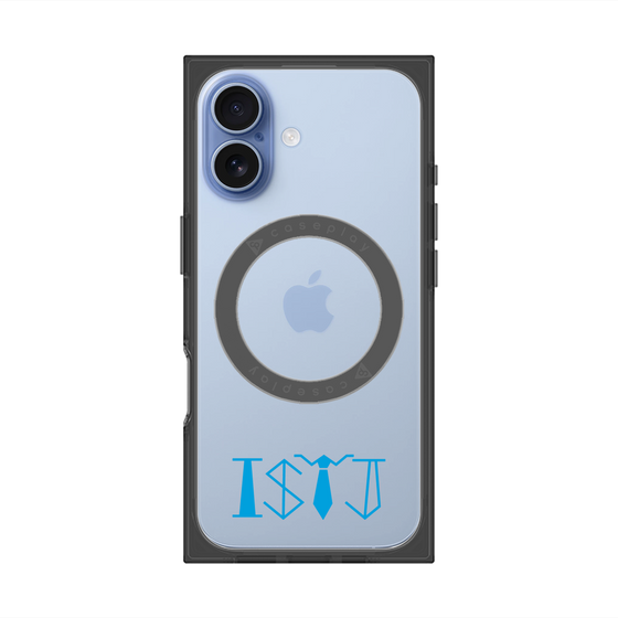 プレミアムスクエアケース with MagSafe［ オリジナル - ISTJ 管理者 - アルファベット ］