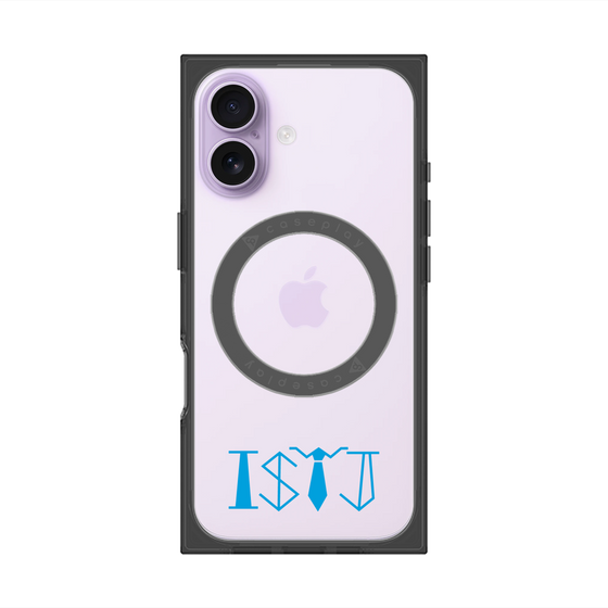 プレミアムスクエアケース with MagSafe［ オリジナル - ISTJ 管理者 - アルファベット ］