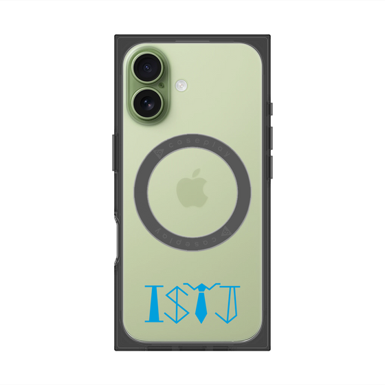プレミアムスクエアケース with MagSafe［ オリジナル - ISTJ 管理者 - アルファベット ］