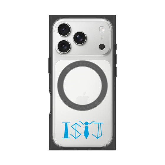 プレミアムスクエアケース with MagSafe［ オリジナル - ISTJ 管理者 - アルファベット ］