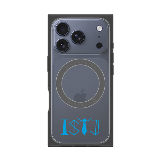 プレミアムスクエアケース with MagSafe［ オリジナル - ISTJ 管理者 - アルファベット ］