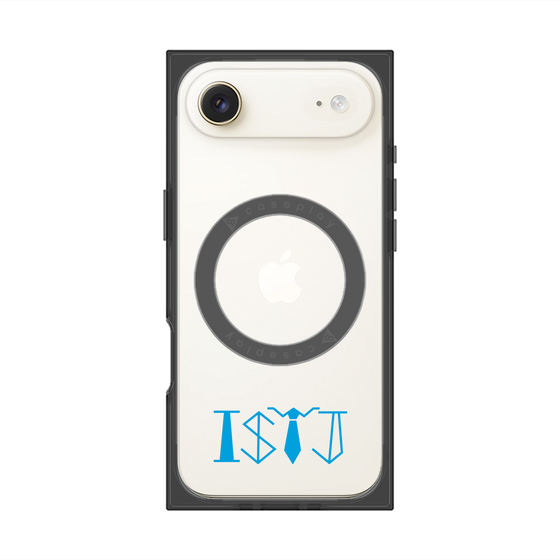 プレミアムスクエアケース with MagSafe［ オリジナル - ISTJ 管理者 - アルファベット ］