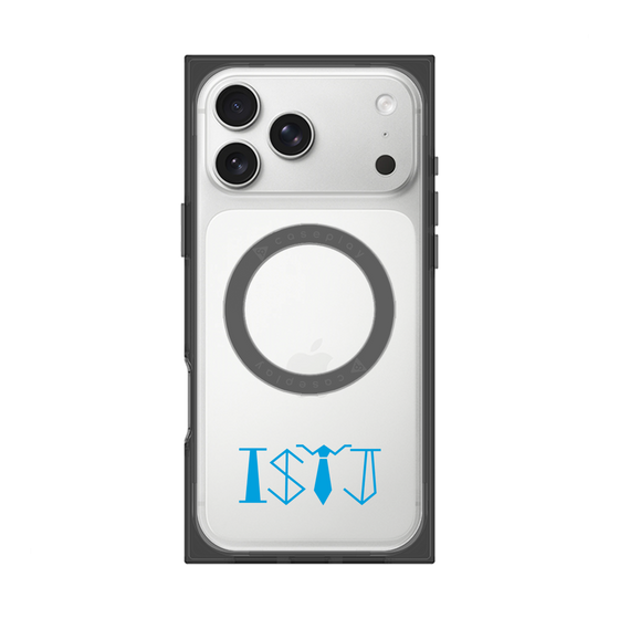 プレミアムスクエアケース with MagSafe［ オリジナル - ISTJ 管理者 - アルファベット ］