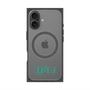 プレミアムスクエアケース with MagSafe［ オリジナル - INFJ 提唱者 - アルファベット ］