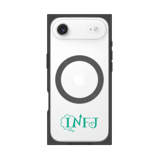 プレミアムスクエアケース with MagSafe［ オリジナル - INFJ 提唱者 - アルファベット ］