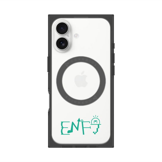 プレミアムスクエアケース with MagSafe［ オリジナル - ENFJ 主人公 - アルファベット ］