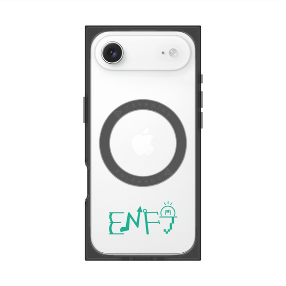 プレミアムスクエアケース with MagSafe［ オリジナル - ENFJ 主人公 - アルファベット ］