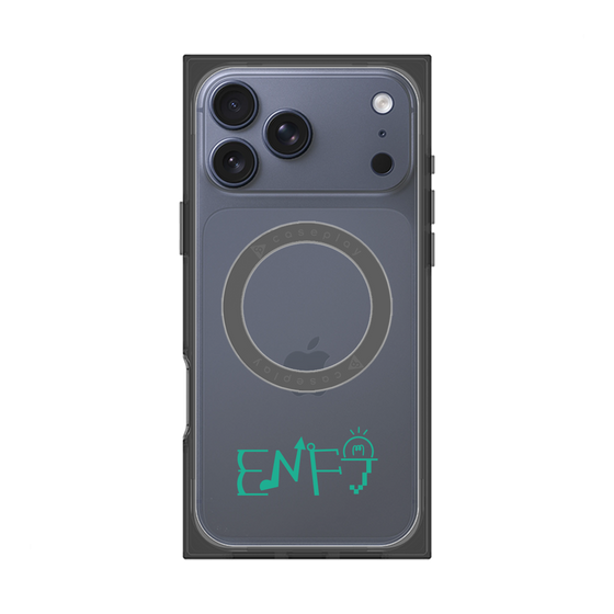プレミアムスクエアケース with MagSafe［ オリジナル - ENFJ 主人公 - アルファベット ］